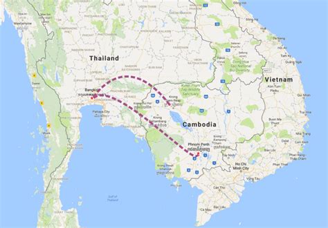 flights from bangkok to cambodia.